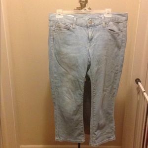 Size 30/10 cropped boot Gap 1969 Capris*
